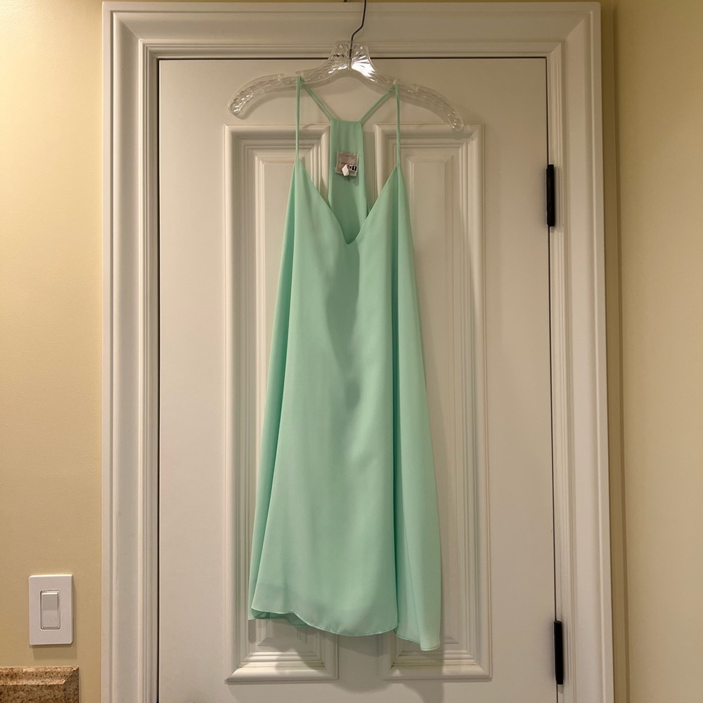 Teal dress